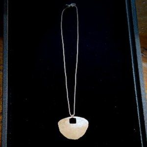 Silpada "Big Dreamer"  Sterling Silver Hammered Necklace N2727